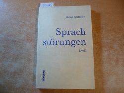 Heinz Steincke  Sprachstrungen : Lyrik 