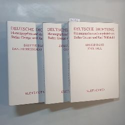 Stefan George und Karl Wolfskehl  Deutsche Dichtung (3 BNDE) 