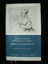 Droste-Hülshoff, Annette von.  Gedichte und Prosa. Auswahl und Nachwort von Emil Staiger. 