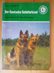 Stephanitz, Herta von.  Der deutsche Schäferhund. Seine Aufzucht, Haltung und Erziehung. Lehrmeister-Bücherei Nr. 1097. 