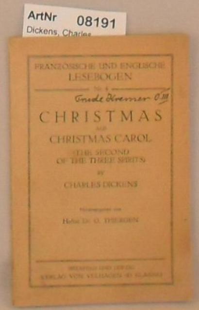 Dickens, Charles  Christmas aus Christmas Carol (The Second of the Three Spirits) 