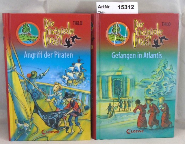 Thilo  Die magische Insel - 2 Bücher (Atlantis / Piraten) 