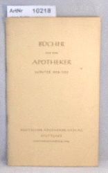 Ohne Autor  Bcher fr den Apotheker. Winter 1958/1959 