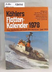 Ohne Autor  Khlers Flottenkalender 1978. 65. Jahrgang 