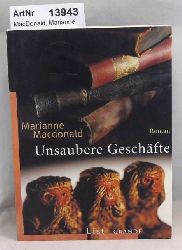 MacDonald, Marianne  Unsaubere Geschfte 