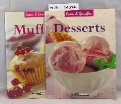 HappyBooks  2 Hefte Essen & Genieen. Desserts / Muffins 
