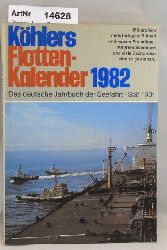 Prager, Hans Georg (Red.)  Khlers Flottenkalender 1982. 69. Jahrgang, 