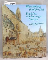 Heckmann, Herbert / Walter Michel  Frankfurt mit den Augen Goethes. Diese lebhafte sinnliche Welt. 