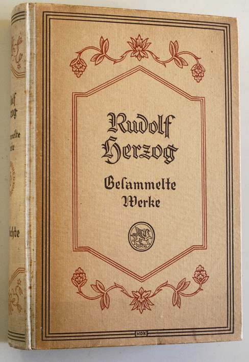 Herzog, Rudolf.  Herzog Rudolf. Gesammelte Werke. Zweite reihe in sechs Bänden. 