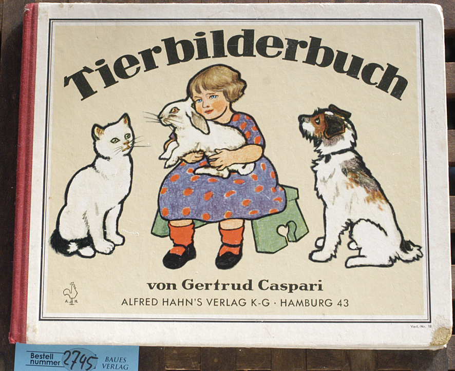 Caspari, Gertrud.  Tierbilderbuch. 12 Bilder 