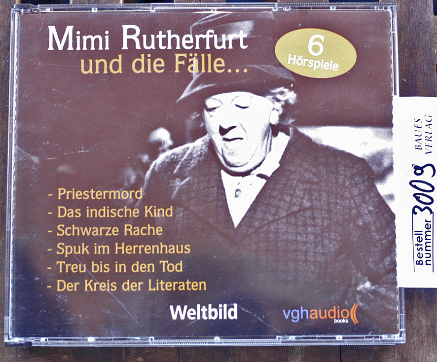 Butcher, Maureen und Gisela Fritsch.  Mimi Rutherfurt und die Fälle ...6 CDs. Vghaudio-books 