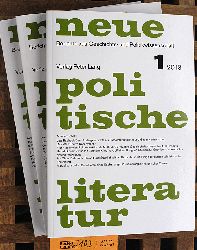 Aretin, Karl Otmar von [Hrsg.].  Neue Politische Literatur (NPL) 1 - 3 2013. 3 Ausgaben. Berichte aus Geschichts- und Politikwissenschaft 