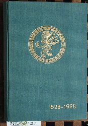   Festschrift Vierhundertjahrfeier des alten Gymnasiums zu Bremen 1528 - 1928 
