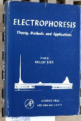 Bier, Milan.  Electrophoresis.Theory, Methods, and Applications. Edited by Milan Bier. 
