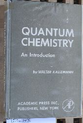 Kauzmann, Walter.  Quantum Chemistry. An Introduction. 