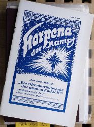   HORPENA - Der Kampf - Heft 1 -12. 1934. 11. Jahrgang. 12 Hefte. Plus Einband. 