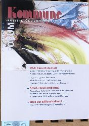 Ackermann, M. [Hrsg.].  Kommune. Forum fr Politik, konomie, Kultur 22. Jahrgang. Dez./Jan. 2004/5 