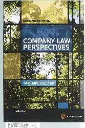 Quilter, Michael.  Company Law Perspectives Department of Accounting and Corporate Governance Faculty of Business and Economics Macquarie University. 