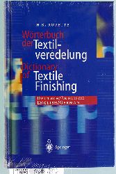 Rouette, Hans-Karl.  Wrterbuch der Textilveredelung : Deutsch / Englisch, English / German Dictionary of textile finishing. 