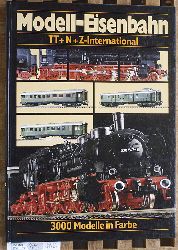 Stein, B.  Internationaler Modell-Eisenbahn-Katalog. TT+N+Z. 3000 Modelle in Farbe 