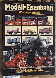 Stein, B.  Internationaler Modell-Eisenbahn-Katalog HO- International. 4000 Modelle in Farbe 