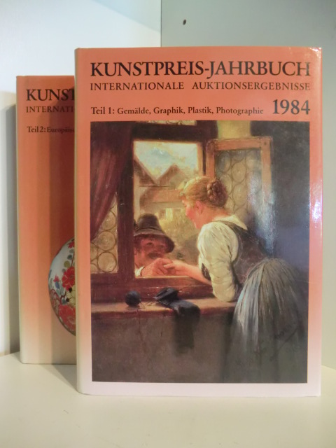 Verantwortlicher Redakteur: H. Josef König  Kunstpreis-Jahrbuch Band XXXIX. Internationale Auktionsergebnisse 1984 Band 1 und 2. 