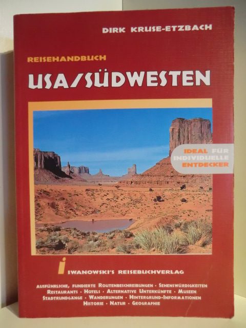 Kruse-Etzbach, Dirk  Reisehandbuch USA/Südwest 