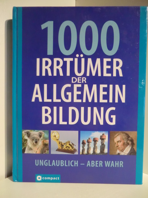 Pöppelmann, Christa  1000 Irrtümer der Allgemeinbildung 