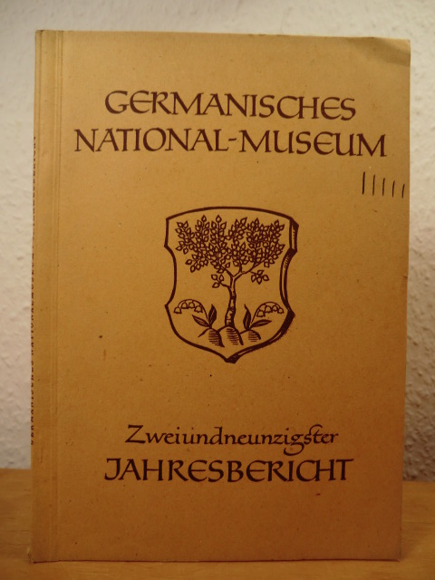 Troche, Ernst Günter  Germanisches Nationalmuseum (National-Museum). 92. Jahresbericht 