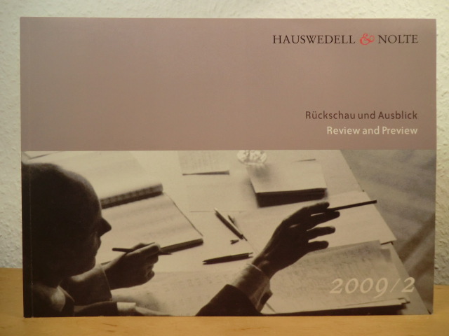 Vorwort von Ernst Nolte  Rückschau und Ausblick - Review and Preview 2009 / 2 