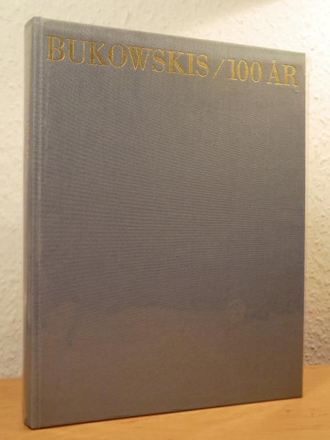Preface by Gregor Aronowitsch  Bukowskis / 100 Ar 1870 - 1970. Jubileumsutgava (text in swedish and english language) 