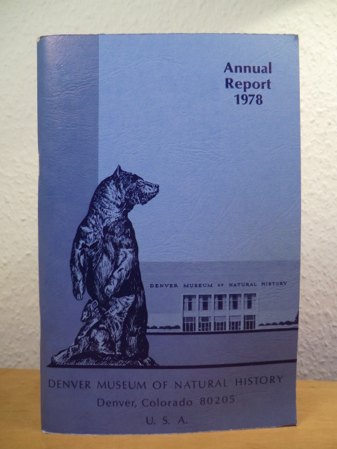 Denver Museum of Natural History  Annual Report 1978 