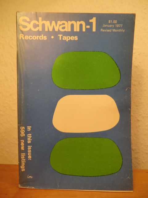 W. Schwann, Inc.  Schwann-1 Record & Tape Guide. Volume 29, January 1977, Number 1 