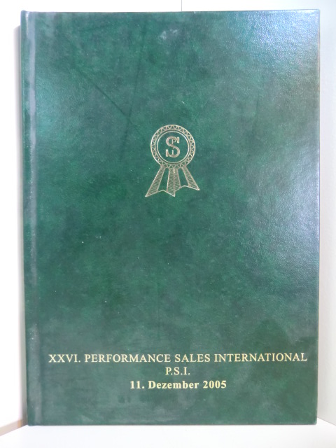 P.S.I. - Performance Sales International (Hrsg.):  XXVI. Performance Sales International - XXVI. Auktion von Nachwuchsspitzen für den Spring- und Dressursport, 11. Dezember 2005 (mit dazugehöriger DVD) 