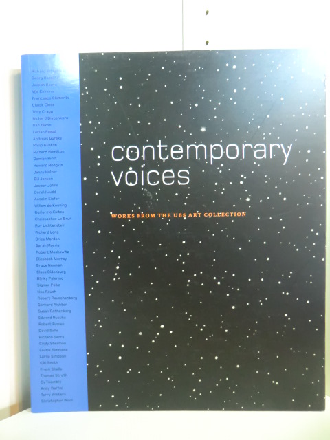 Temkin, Ann:  Contemporary Voices. Works from the UBS Art Collection 