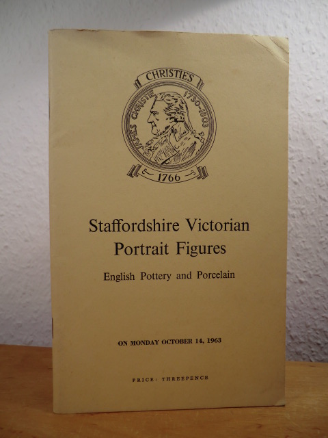 Christie, Manson & Woods:  Catalogue of the Collection of Victorian Staffordshire Portrait Figures, formed by Bryan Latham Esq., also 18th and 19th Century English Pottery and Porcelain, the Property of Mrs. Pike, and from various Sources. Auction on October 14, 1963 
