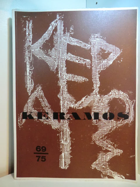 Meinz, Manfred:  Keramos. Zeitschrift der Gesellschaft der Keramikfreunde. Heft 69, Juli 1975 