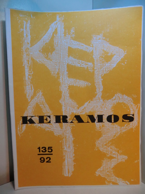 Meinz, Manfred:  Keramos. Zeitschrift der Gesellschaft der Keramikfreunde. Heft 135, Januar 1992 