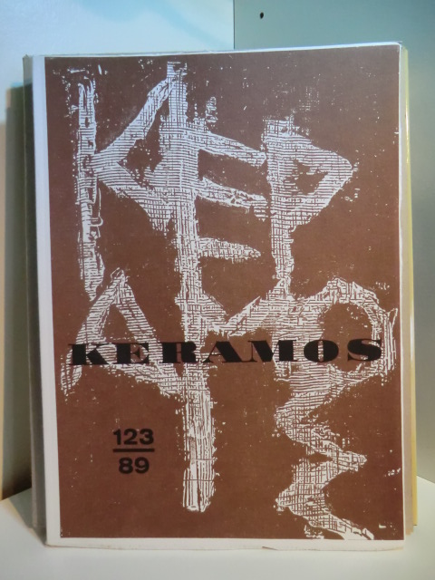 Meinz, Manfred:  Keramos. Zeitschrift der Gesellschaft der Keramikfreunde. Heft 123, Januar 1989 