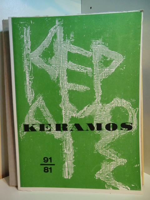 Meinz, Manfred:  Keramos. Zeitschrift der Gesellschaft der Keramikfreunde. Heft 91, Januar 1981 