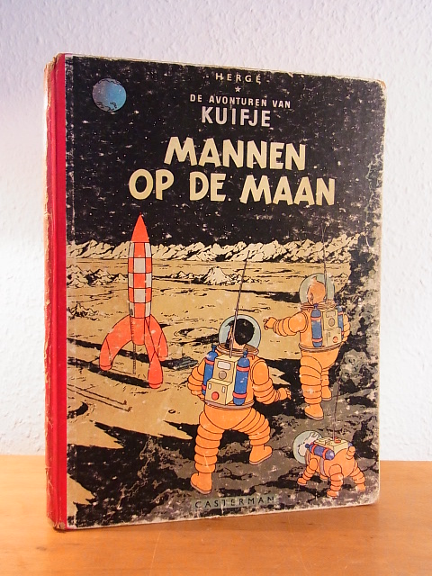 Hergé:  De avonturen van Kuifje. Mannen op de Maan 