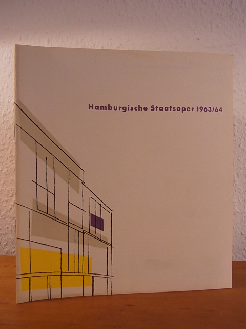 Knorr, Dr. Heinz und Alfred Siercke (Redaktion):  Programm der Hamburgischen Staatsoper. 2. Heft 1963 / 1964 
