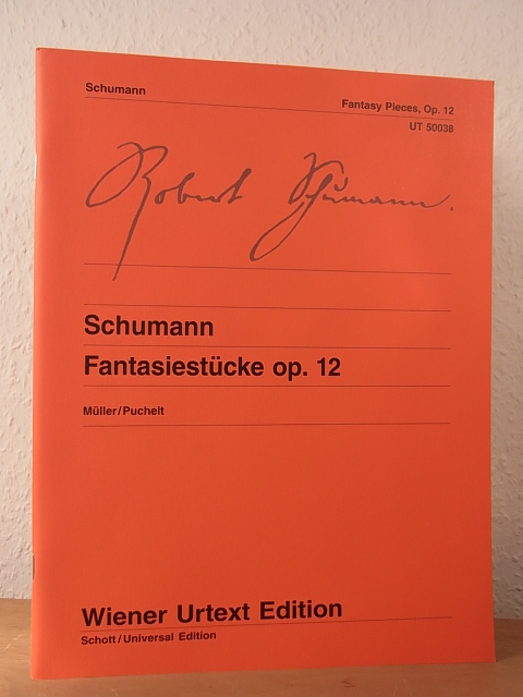 Schubert, Franz - herausgegeben von Hans-Christian Müller:  Fantasiestücke Opus 12 / Fantasy Pieces Opus 12. Wiener Urtext Edition UT 50038 