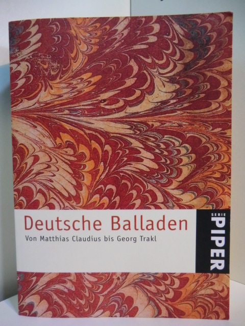 Hoof, Hans Joachim (Hrsg.):  Deutsche Balladen. Von Matthias Claudius bis Georg Trakl 