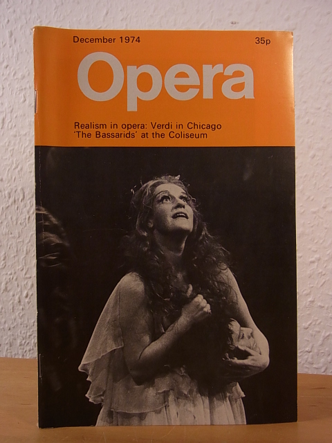 Rosenthal, Harold (Editor):  Opera Magazine. Issue December 1974 
