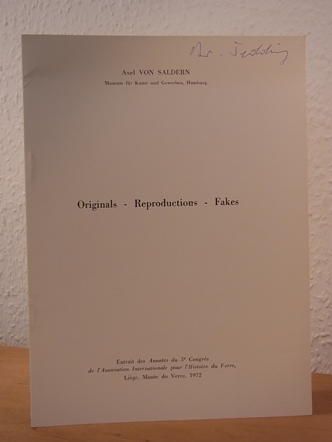 Saldern, Axel von:  Originals - Reproductions - Fakes (English Edition) 