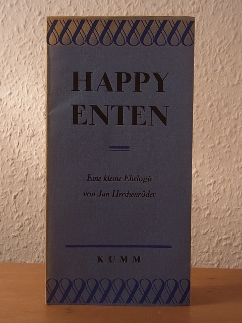 Herchenröder, Jan:  Happy Enten. Eine kleine Ehelogie. Illustriert von Harald Bukor 