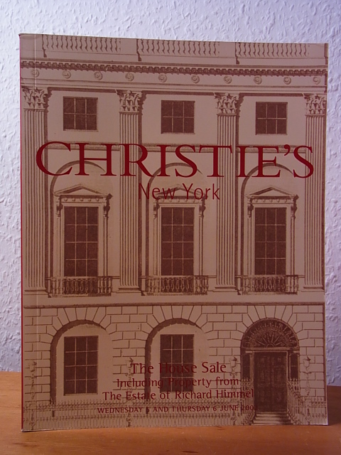 Christie`s New York:  The House Sale. Auction 5 and 6 June 2002, Christie`s New York. Sale Code: Himmel-1088 