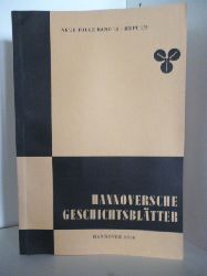 Schriftleitung Dr. phil. H. Mundhenke  Hannoversche Geschichtsbltter. Neue Folge Band 10 - Heft 1/2 