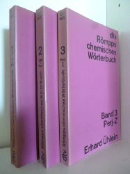 hlein, Erhard  Rmpps chemisches Wrterbuch. Band 1 bis 3. 